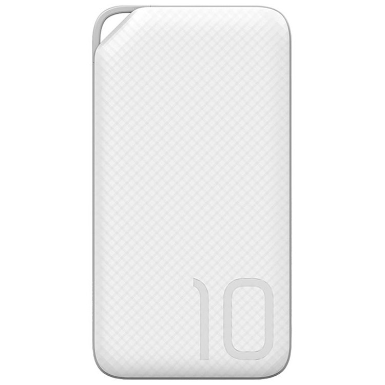 HUAWEI Honor AP08Q Type C and Micro USB Dual Input 9V/2A Fast Charge 10000mAh Power Bank (Fast Charge Version) - White-1
