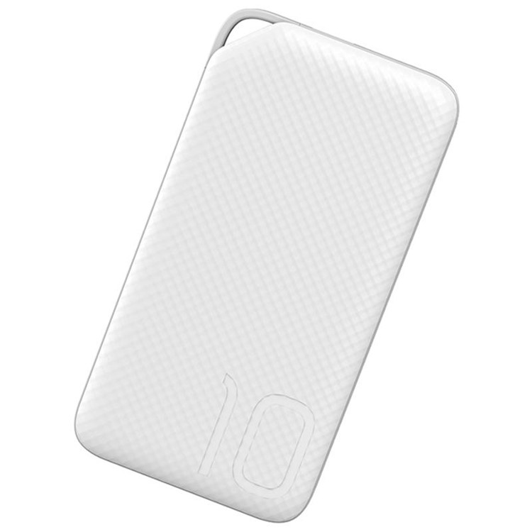 HUAWEI Honor AP08Q Type C and Micro USB Dual Input 9V/2A Fast Charge 10000mAh Power Bank (Fast Charge Version) - White-4