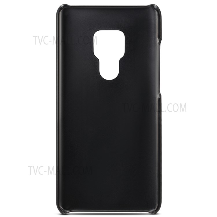 SUTENI PU Leather Coated PC Case Card Holders Design Anti-Impact Phone Protector for Huawei Mate 20 - Black-4