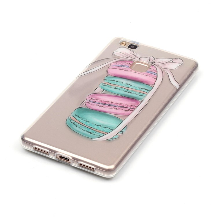 Clear IMD TPU Shell Case for Huawei P9 Lite / G9 Lite - Macarons-3