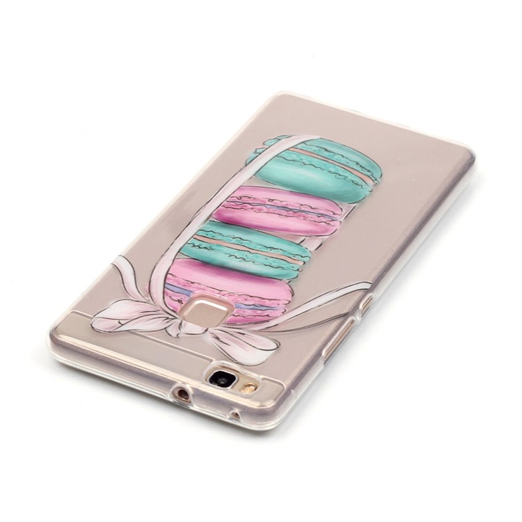 Clear IMD TPU Shell Case for Huawei P9 Lite / G9 Lite - Macarons-4