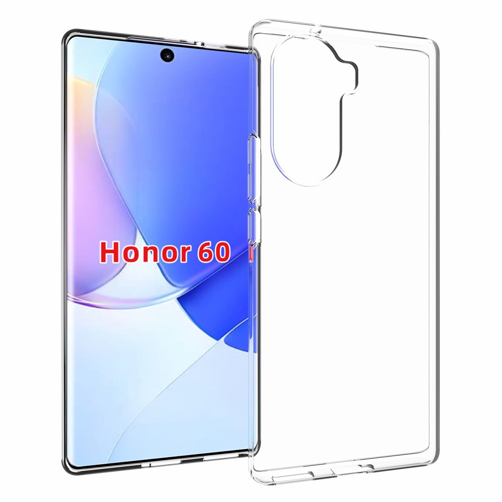 10Pcs/Pack Inner Watermark-resistant Clear Soft TPU Phone Protective Case Cover for Honor 60-5