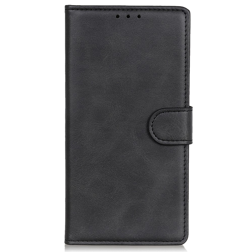 Well-Protected Magnetic Closure PU Leather + TPU Wallet Phone Case Anti-Fall Flip Phone Cover with Stand for Honor 60 Pro - Black-2