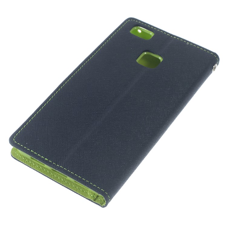 MERCURY GOOSPERY for Huawei P9 Lite / G9 Lite Fancy Diary Leather Shell - Dark Blue-5