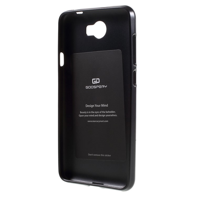 MERCURY GOOSPERY i JELLY TPU Case for Y5II / Y5 II - Black-2