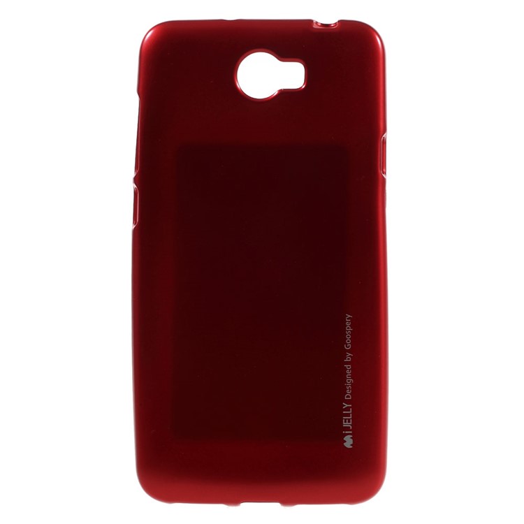 MERCURY GOOSPERY i JELLY TPU Case for Y5II / Y5 II - Red-1