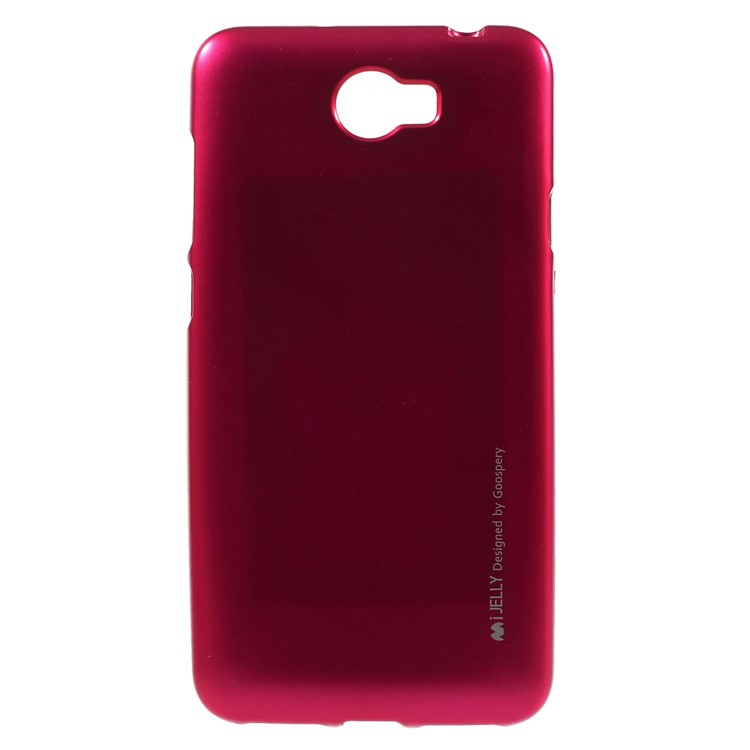 MERCURY GOOSPERY i JELLY TPU Phone Case for Y5II / Y5 II - Rose-1