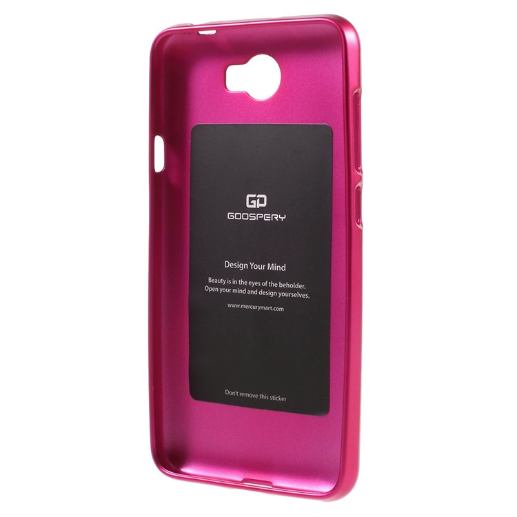 MERCURY GOOSPERY i JELLY TPU Phone Case for Y5II / Y5 II - Rose-2