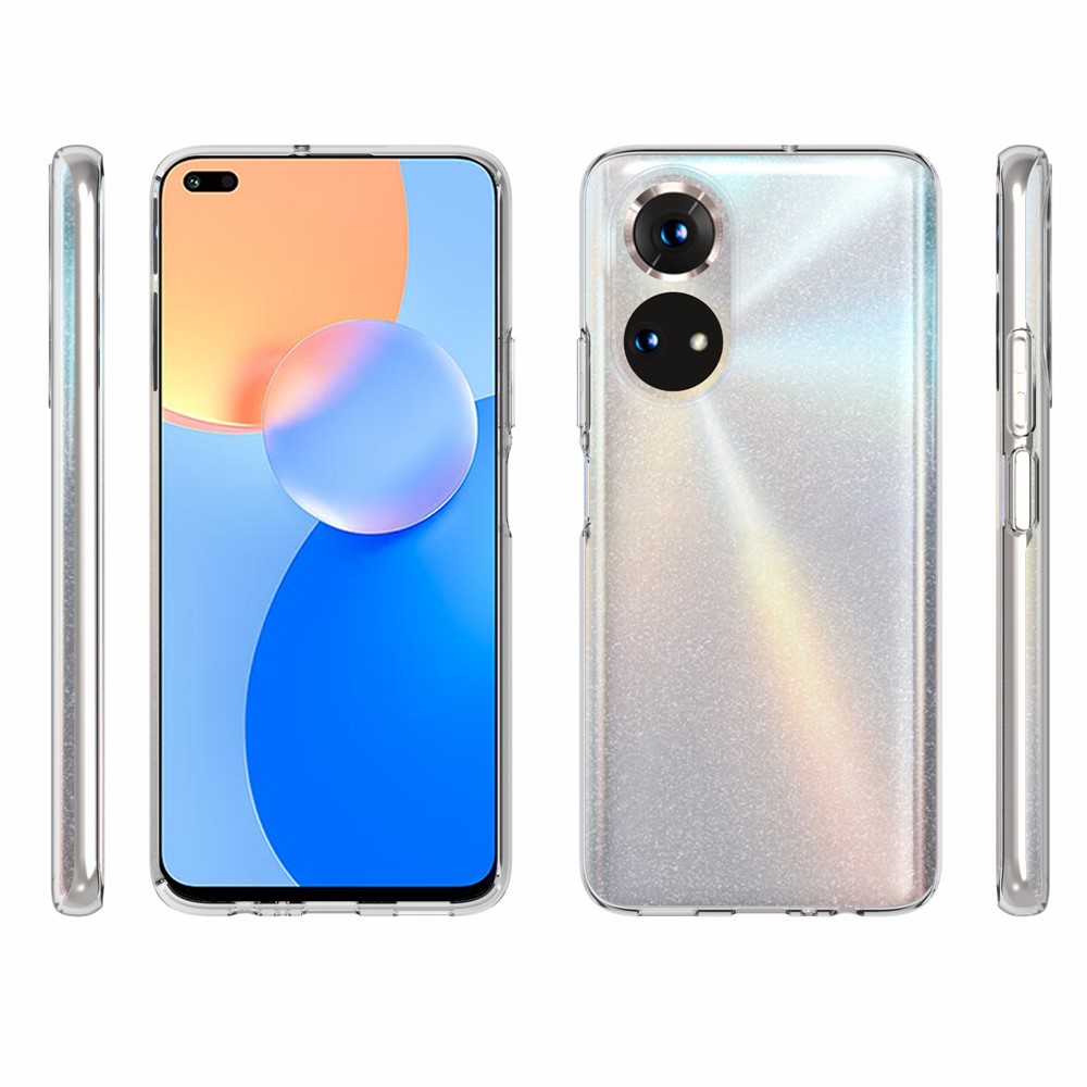 10Pcs/Pack Inner Watermark-resistant Ultra-slim Clear Soft TPU Phone Protective Cover Case for Honor Play 30 Plus-7
