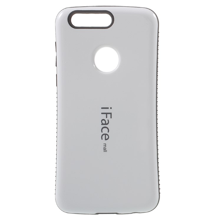 IFACE MALL PC + TPU Hybrid Cover for Huawei Honor 8 - White-1