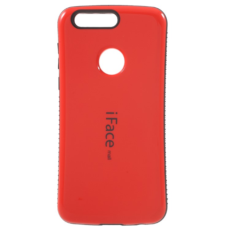 IFACE MALL PC + TPU Hybrid Shell for Huawei Honor 8 - Red-1