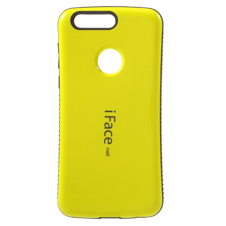 IFACE MALL PC + TPU Phone Case for Huawei Honor 8 - Yellow-1