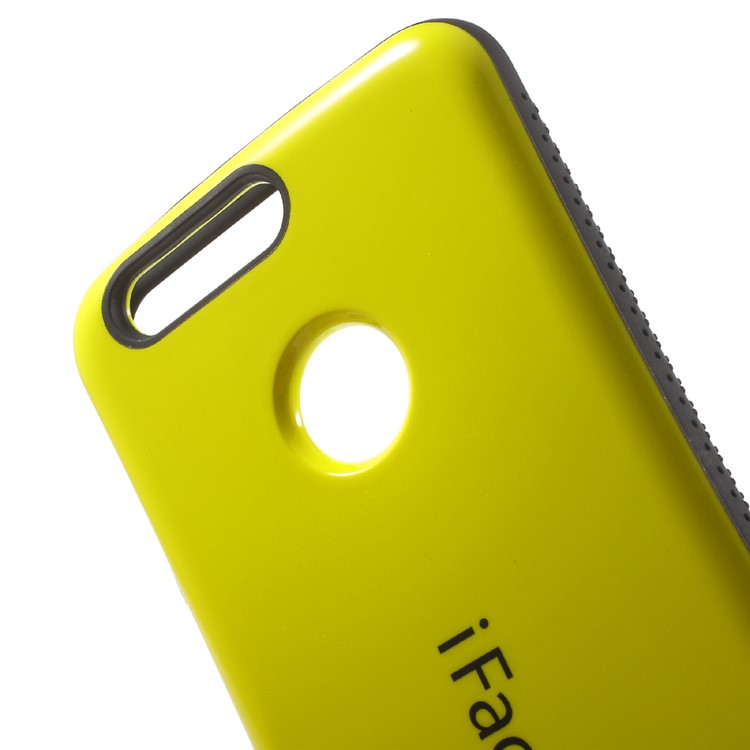 IFACE MALL PC + TPU Phone Case for Huawei Honor 8 - Yellow-4