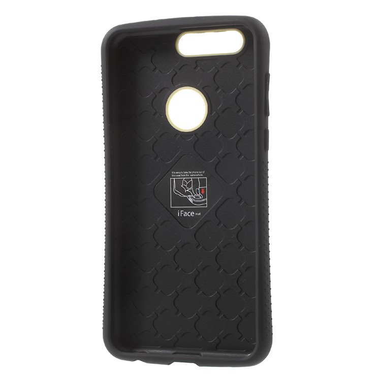 IFACE MALL PC + TPU Phone Case for Huawei Honor 8 - Yellow-6