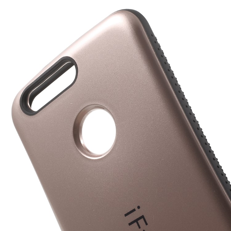 IFACE MALL PC + TPU Phone Shell for Huawei Honor 8 - Rose Gold-4