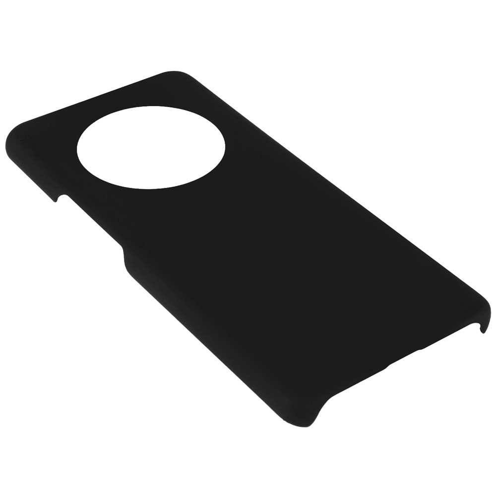 For Honor Magic4 Glossy Surface Rubberized Finish Hard PC Back Case Anti-drop Phone Cover - Black-4
