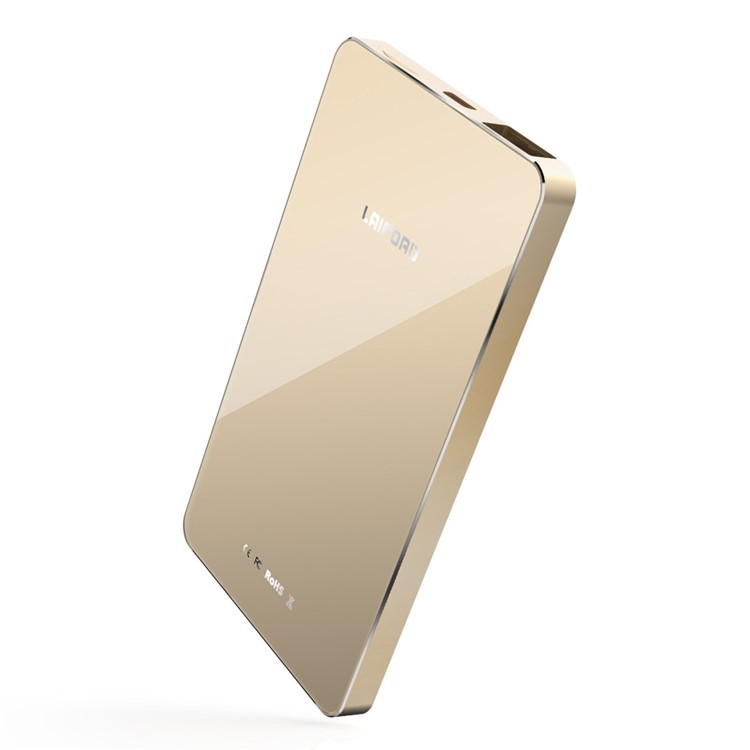 LAIFORD iCharge C10 Bluetooth 4.0 Dual SIM Card Adapter + Power Bank 2-in-1 for iPhone 6s Plus - Gold Color-14