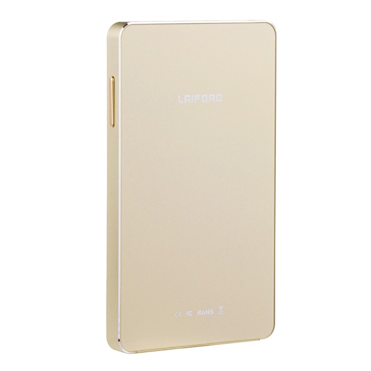 LAIFORD iCharge C10 Bluetooth 4.0 Dual SIM Card Adapter + Power Bank 2-in-1 for iPhone 6s Plus - Gold Color-6