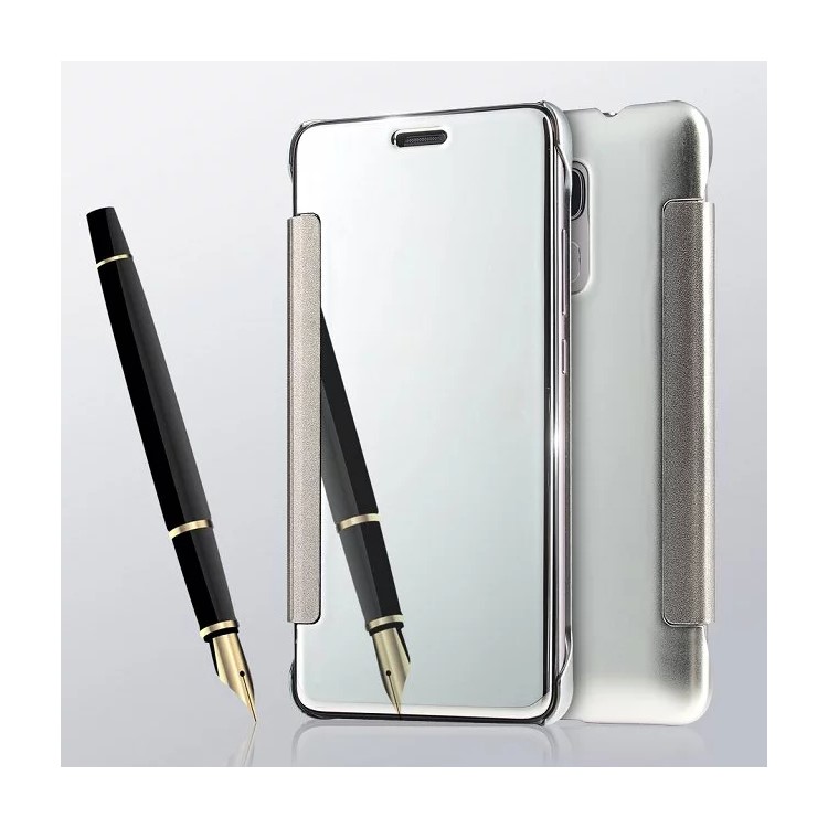 Plating Plastic Leather Case for Huawei Honor 5C / GT3 - Silver-3