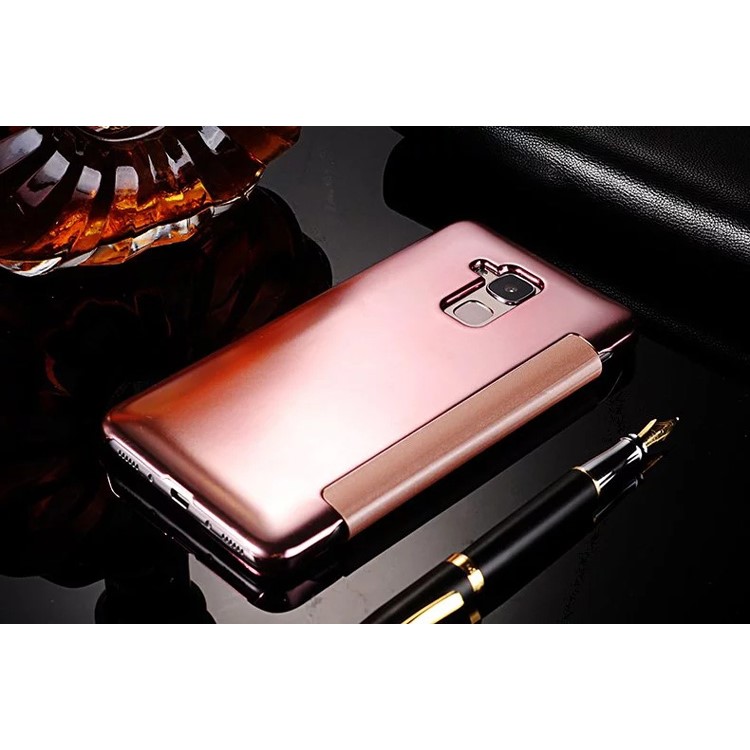 Electroplating PC Mirror Surface Case for Huawei Honor 5C / GT3 - Rose Gold-5