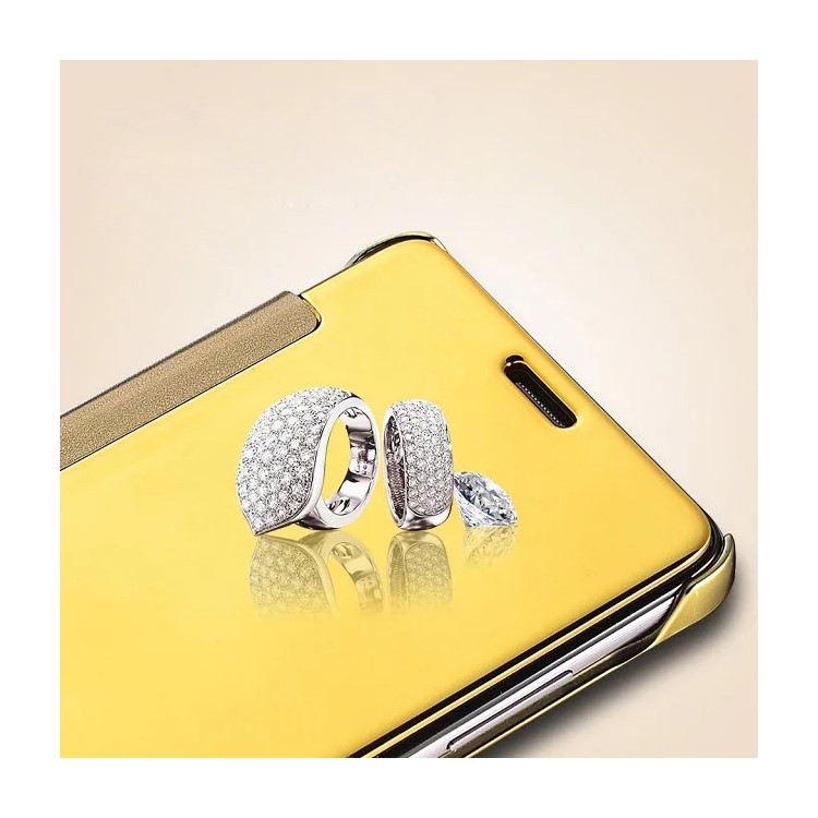 PC Electroplating Mirror Case for Huawei Honor 5C / GT3 - Gold-3