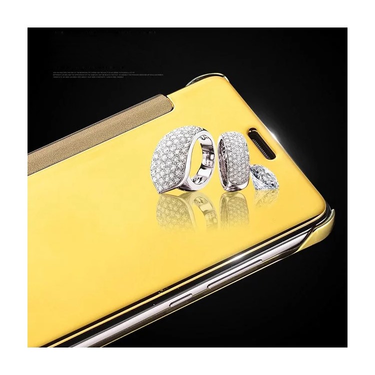 PC Electroplating Mirror Case for Huawei Honor 5C / GT3 - Gold-5