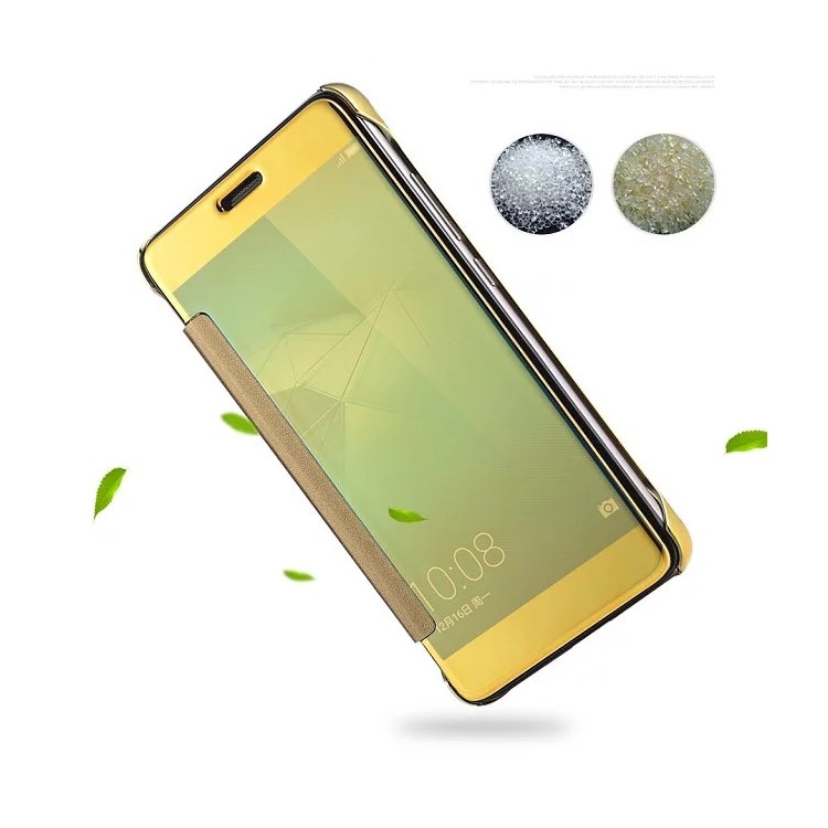 PC Electroplating Mirror Case for Huawei Honor 5C / GT3 - Gold-6