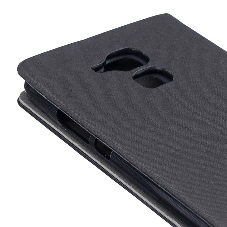 Two-color Leather Stand Case for Huawei Honor 5C / GT3 - Black-6
