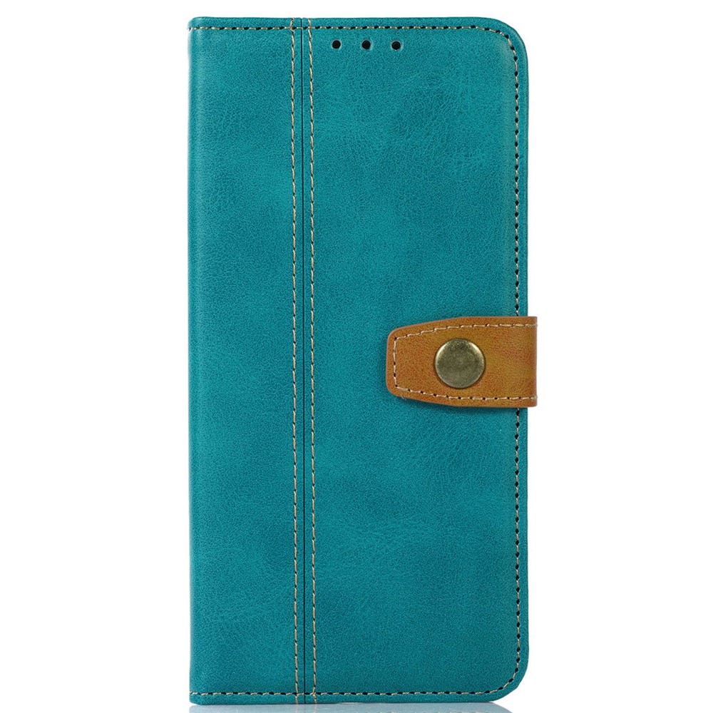 For Huawei nova Y70 4G/Y70 Plus 4G Magnetic PU Leather Case Shockproof TPU Inner Full Protective Stand Flip Wallet Phone Cover - Light Green-6