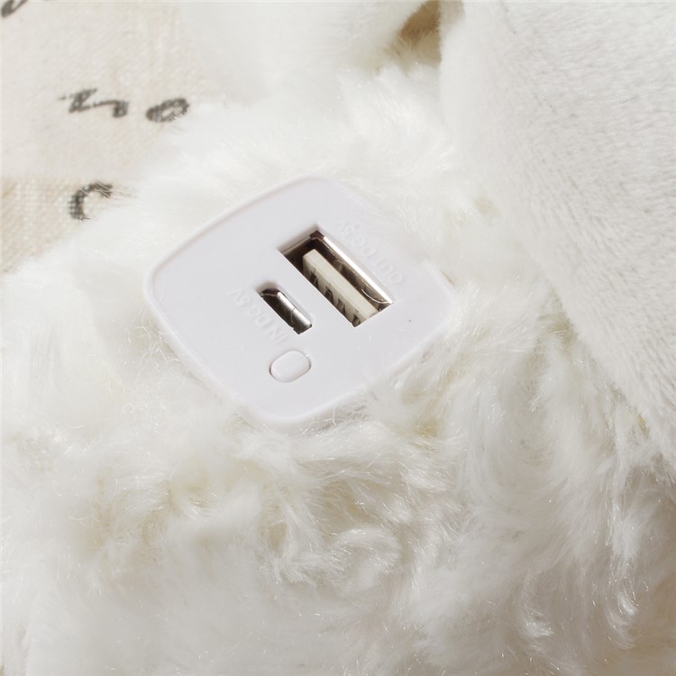 Pilot Bear Plush Toy Shape 10000mAh Power Bank Battery Charger for iPhone Samsung Sony LG-11