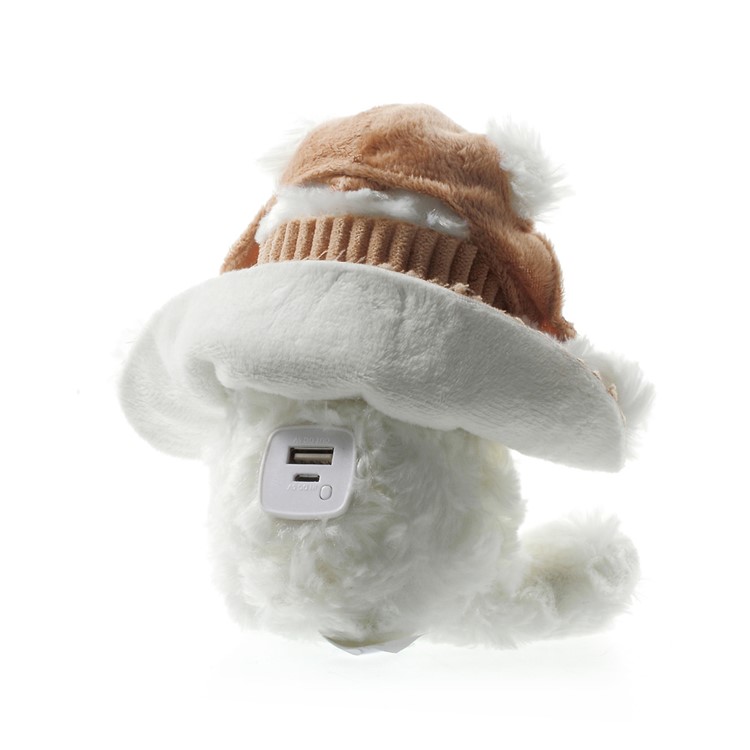 Pilot Bear Plush Toy Shape 10000mAh Power Bank Battery Charger for iPhone Samsung Sony LG-5