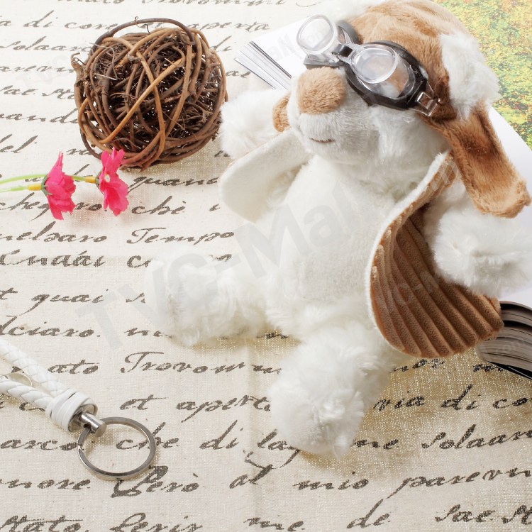 Pilot Bear Plush Toy Shape 10000mAh Power Bank Battery Charger for iPhone Samsung Sony LG-9