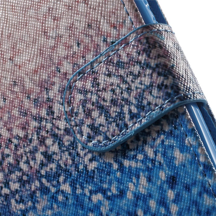 Pattern Printing Leather Cover with Card Slots for Huawei Y5 Y560 - Flash Powder-7
