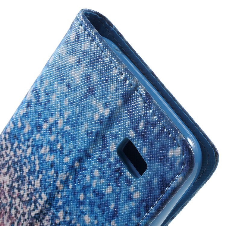 Pattern Printing Leather Cover with Card Slots for Huawei Y5 Y560 - Flash Powder-8