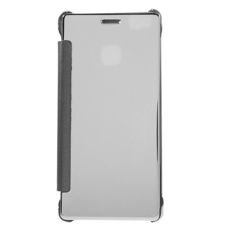 Electroplating Mirror Surface PC Leather Cover for Huawei P9 Lite / G9 Lite - Silver-3