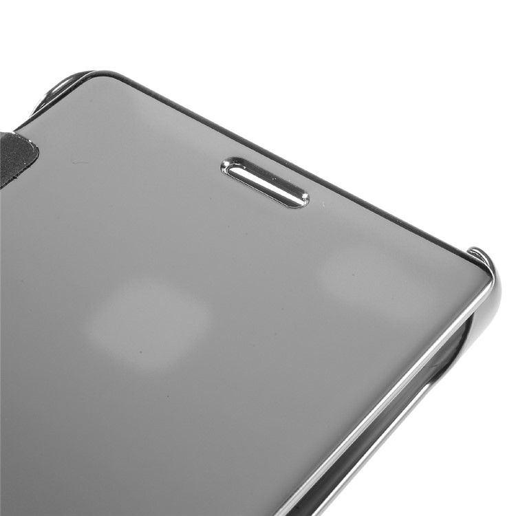 Electroplating Mirror Surface PC Leather Cover for Huawei P9 Lite / G9 Lite - Silver-5