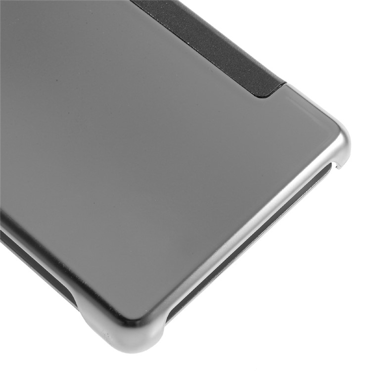 Electroplating Mirror Surface PC Leather Cover for Huawei P9 Lite / G9 Lite - Silver-7