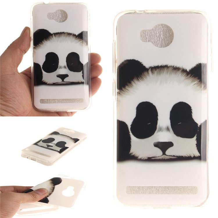 Soft IMD TPU Cover for Huawei Y3 II / Y3II - Adorable Panda-1