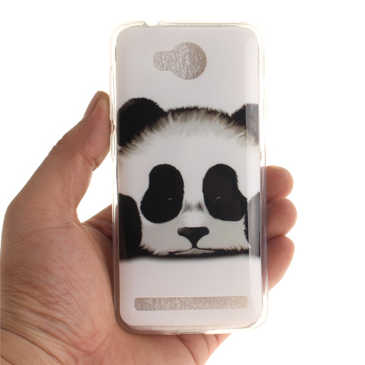 Soft IMD TPU Cover for Huawei Y3 II / Y3II - Adorable Panda-5