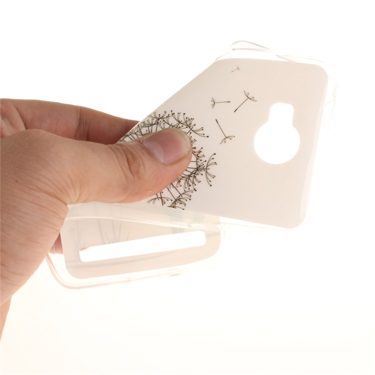 Soft IMD TPU Cover Case for Huawei Y3 II / Y3II - Dandelion and Lovers-6