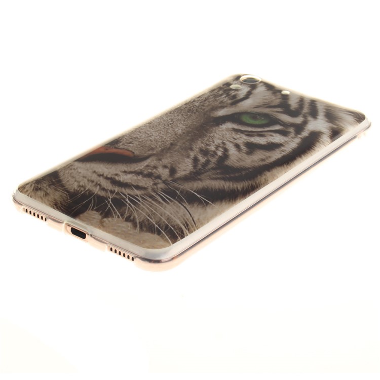 Protective IMD TPU Shell for Huawei Y6 II / Honor 5A - Angry Tiger-4