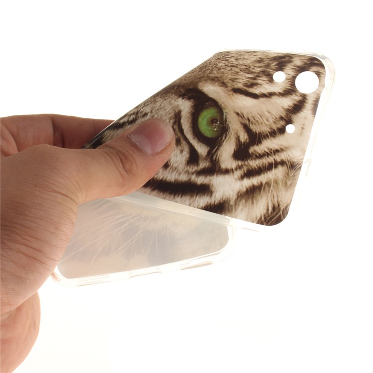 Protective IMD TPU Shell for Huawei Y6 II / Honor 5A - Angry Tiger-7