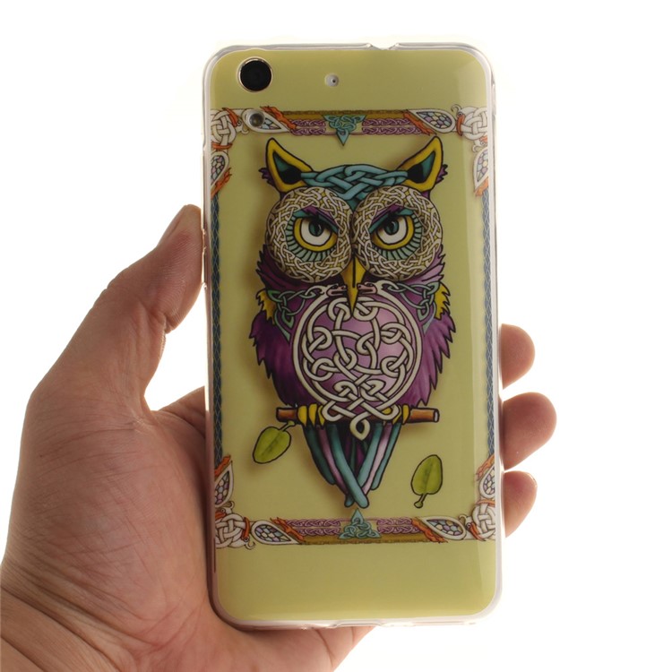 Protective IMD TPU Shell Case for Huawei Y6 II / Honor 5A - Cool Owl-6