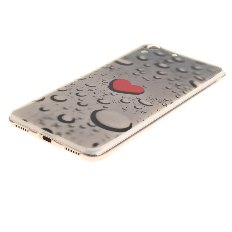 Protective IMD TPU Phone Cover for Huawei Y6 II / Honor 5A - Waterdrop and Love-4