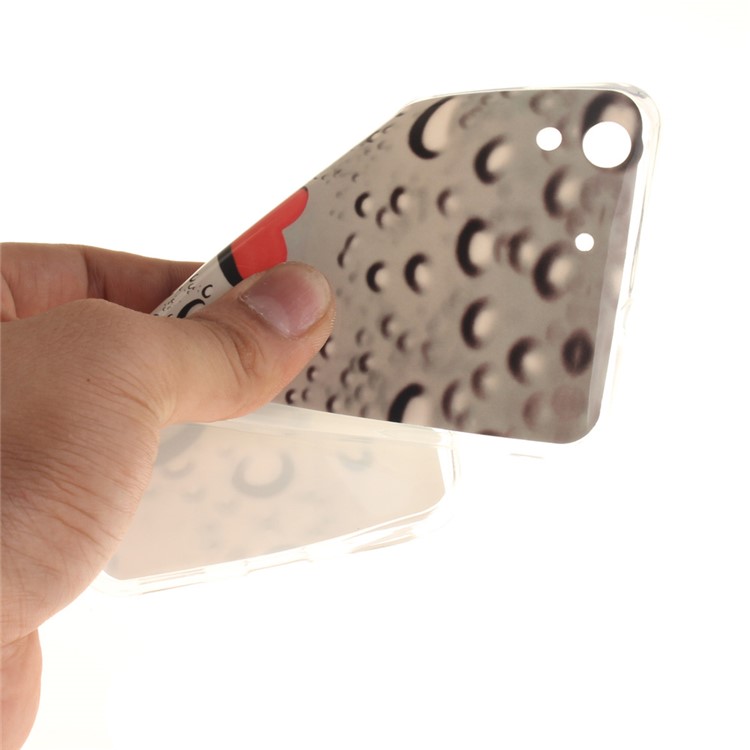 Protective IMD TPU Phone Cover for Huawei Y6 II / Honor 5A - Waterdrop and Love-7