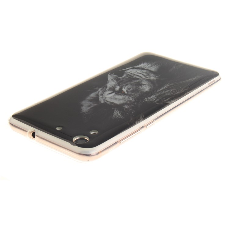 Protective IMD TPU Gel Case for Huawei Y6 II / Honor 5A - Sad Lion-5
