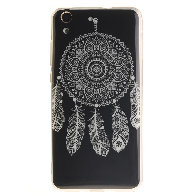 Protective IMD TPU Gel Cover for Huawei Y6 II / Honor 5A - Dream Catcher-2