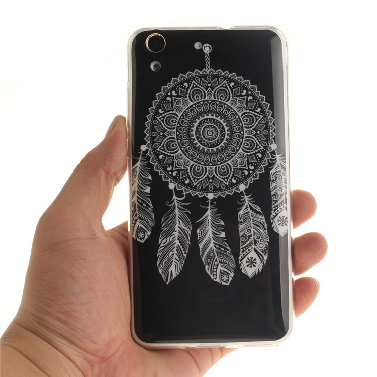 Protective IMD TPU Gel Cover for Huawei Y6 II / Honor 5A - Dream Catcher-6