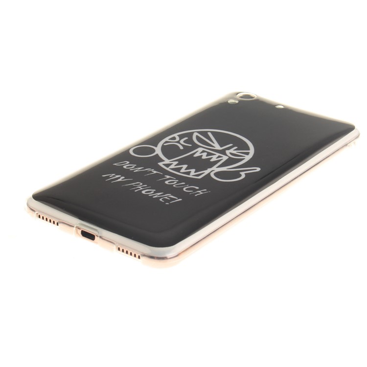 Protective IMD TPU Skin Shell for Huawei Y6 II / Honor 5A - Angry Expression-4