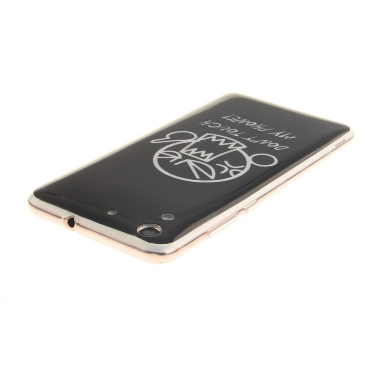 Protective IMD TPU Skin Shell for Huawei Y6 II / Honor 5A - Angry Expression-5
